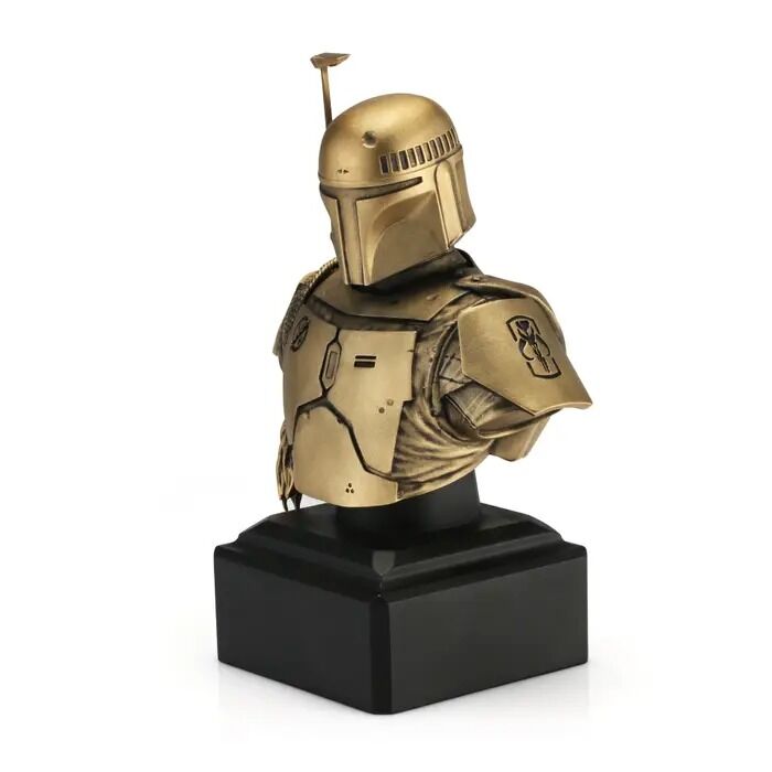 Royal Selangor Star Wars - Limited Edition Gilt Boba Fett Bust