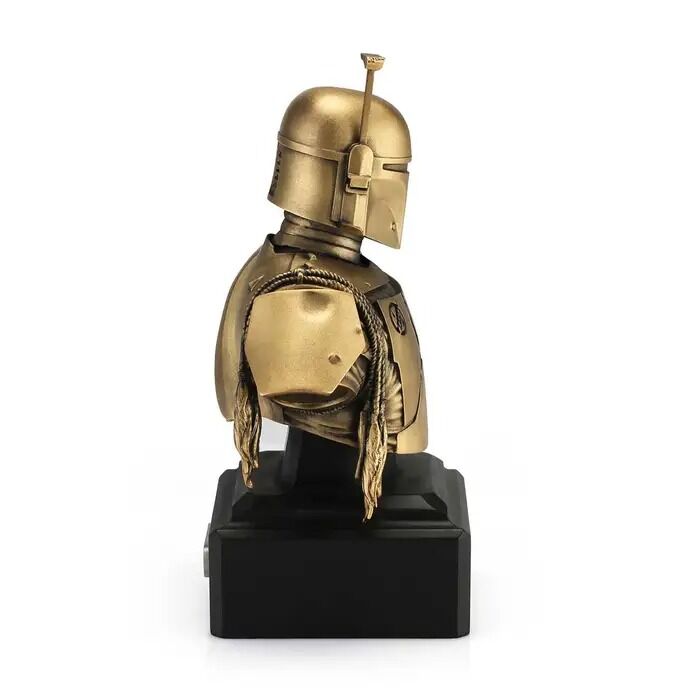 Royal Selangor Star Wars - Limited Edition Gilt Boba Fett Bust