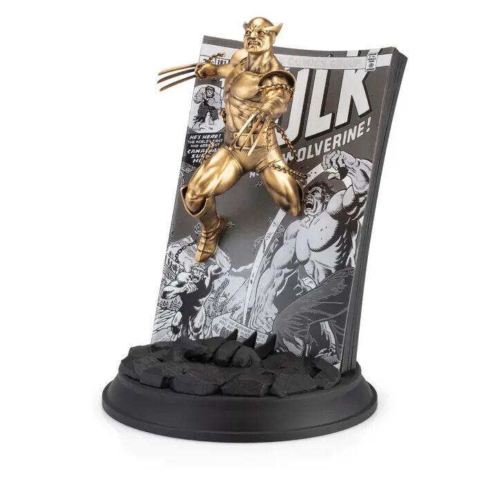 Royal Selangor Marvel - Limited Edition Gilt Wolverine The Incredible Hulk Volume 1 #181
