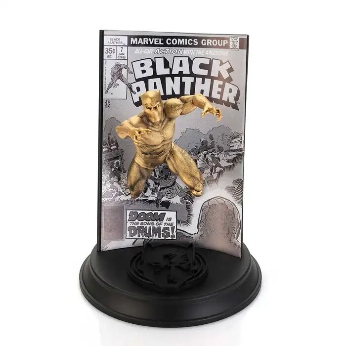Royal Selangor Marvel - Limited Edition Gilt Black Panther Volume 1 #7