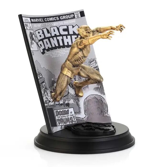 Royal Selangor Marvel - Limited Edition Gilt Black Panther Volume 1 #7