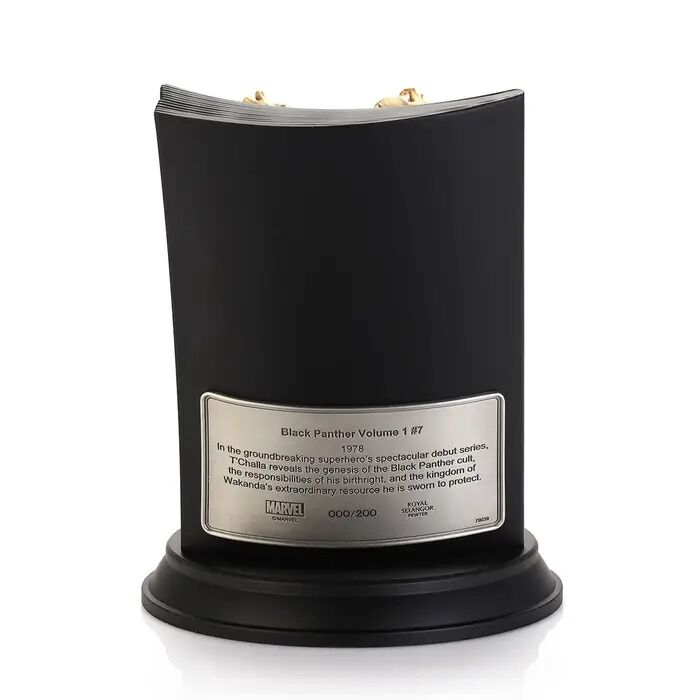 Royal Selangor Marvel - Limited Edition Gilt Black Panther Volume 1 #7