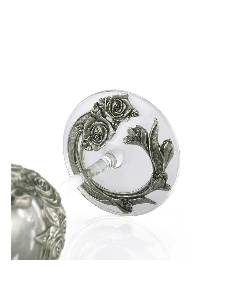 Royal Selangor Roses - Champagne Flute Pair