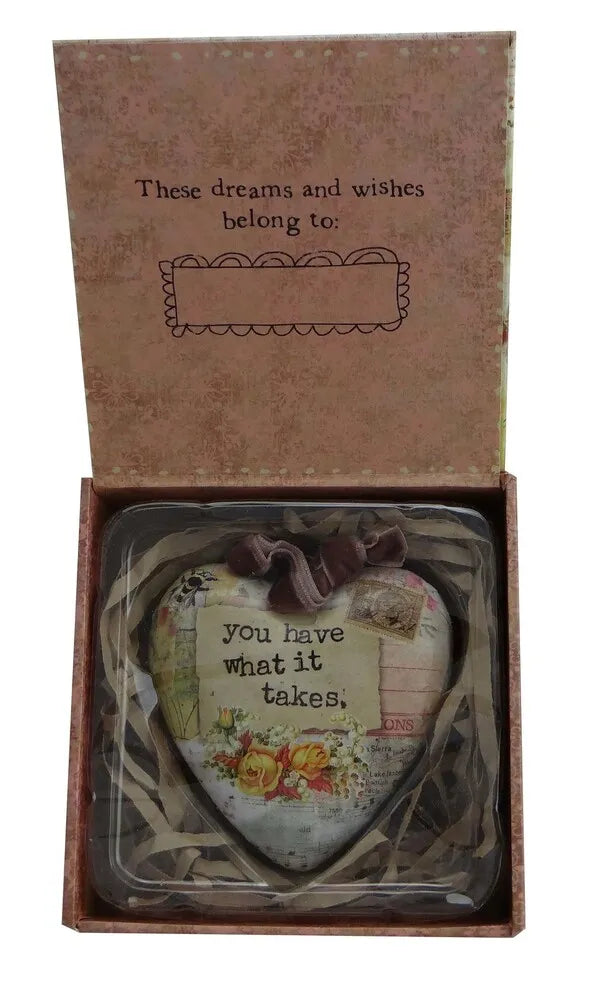 Kelly Rae Roberts Heart Ornament - What it Takes