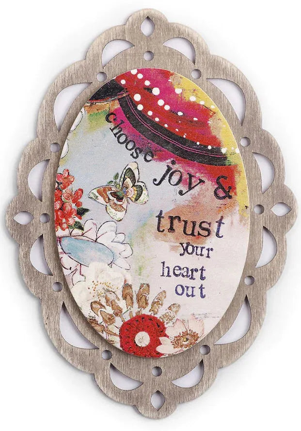 Demdaco Kelly Rae Roberts Plaque - Choose Joy