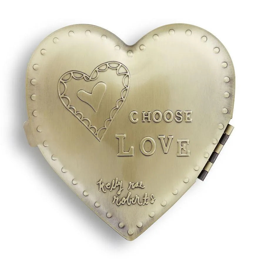 Demdaco Kelly Rae Roberts Compact Mirror - Grateful Heart