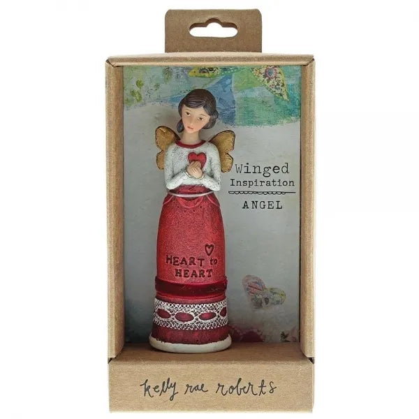 Demdaco Kelly Rae Roberts Winged Inspiration Angel - Heart to Heart