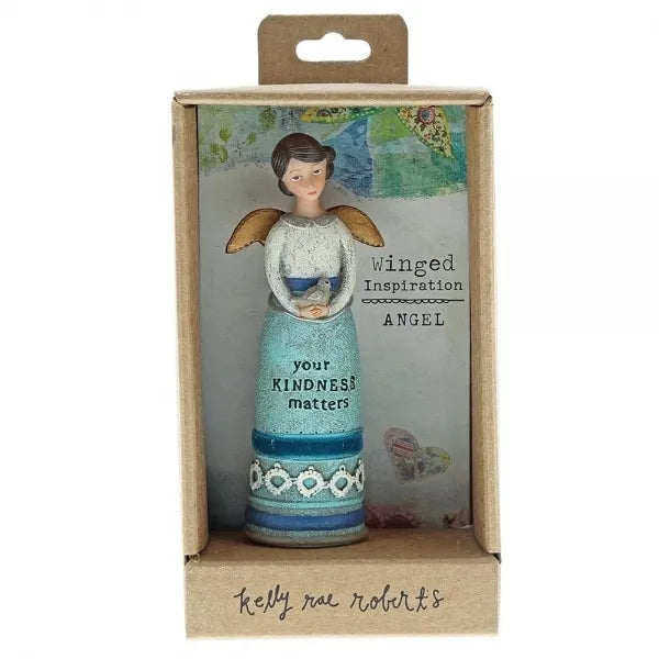 Demdaco Kelly Rae Roberts Winged Inspiration Angel - Your Kindness Matters