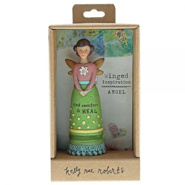 Demdaco Kelly Rae Roberts Winged Inspiration Angel - Find Comfort and Heal