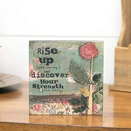 Demdaco Kelly Rae Roberts Wall Art - Rise up