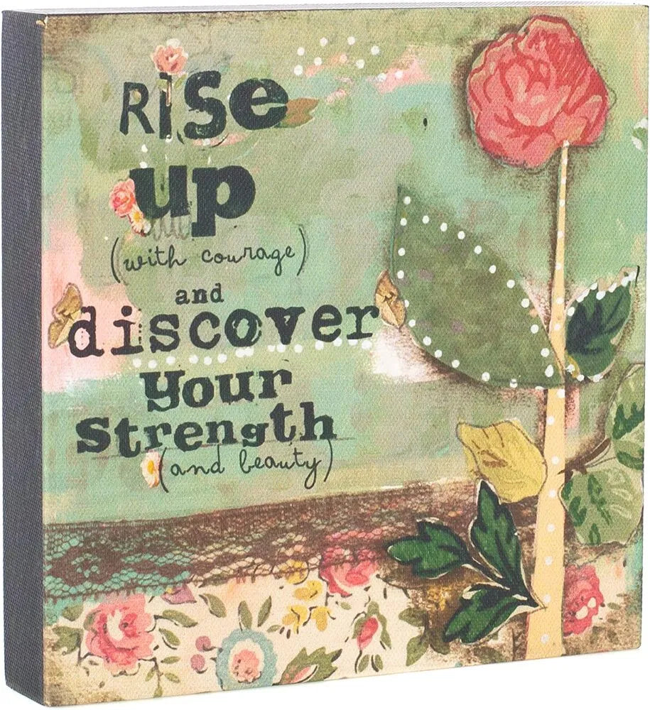 Demdaco Kelly Rae Roberts Wall Art - Rise up