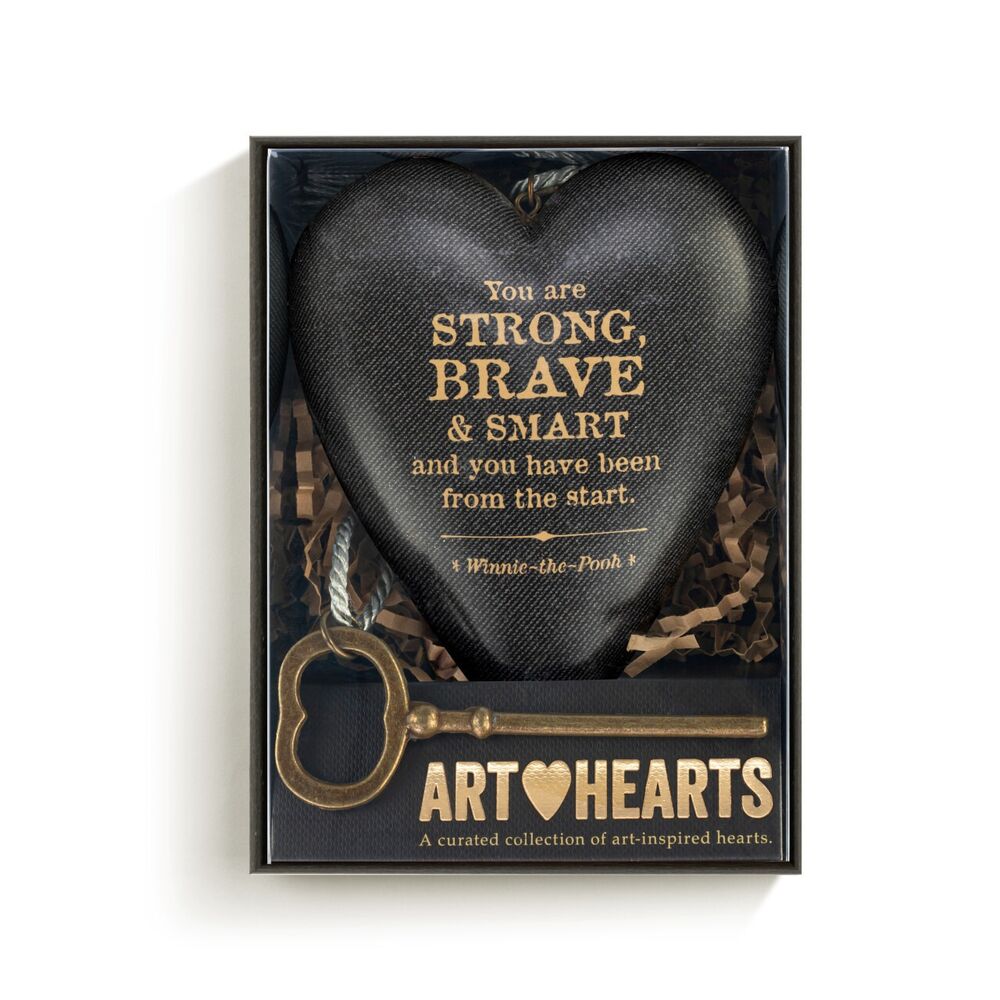 Art Hearts - Strong, Brave, Smart