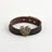 Story Heart Leather Bracelet - Black Blessed
