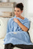 Demdaco Giving Shawl - Light Blue