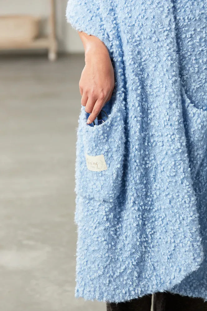 Demdaco Giving Shawl - Light Blue