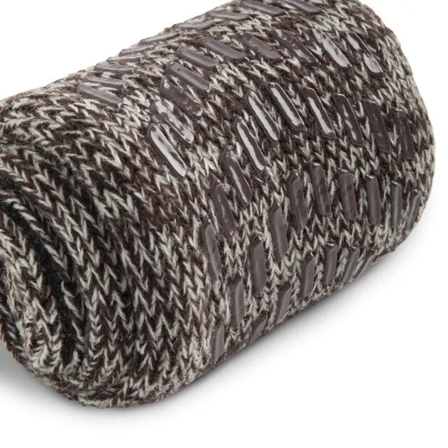 Demdaco Mens Giving Slipper Socks - Expresso