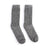 Demdaco Mens Giving Slipper Socks - Gray