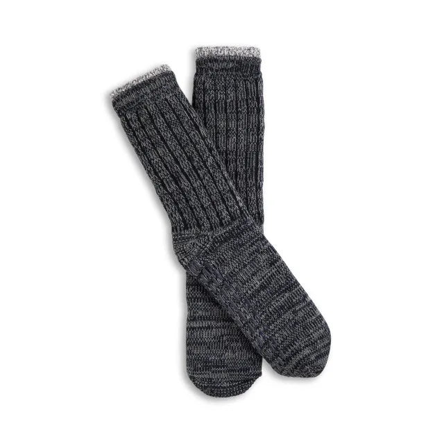 Demdaco Mens Giving Slipper Socks - Navy