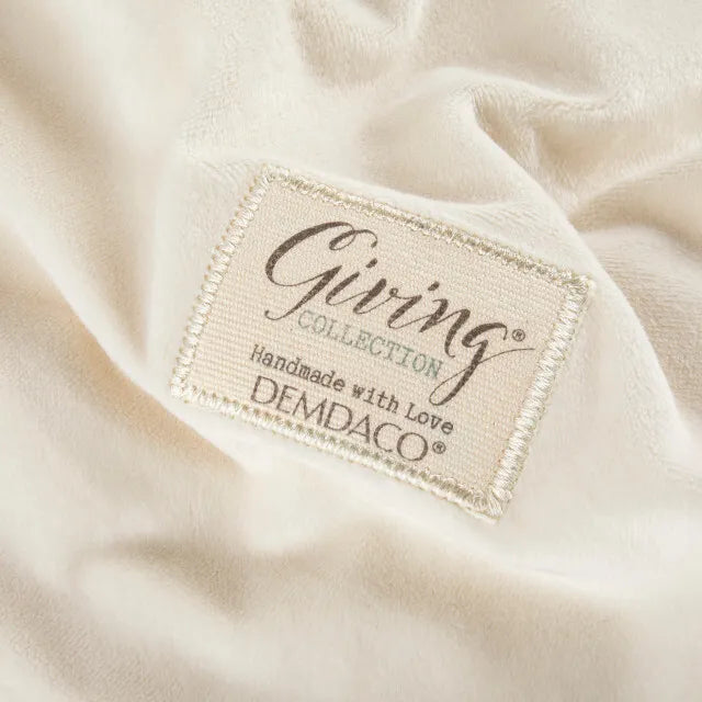 Demdaco Giving Weighted Blanket - Cream