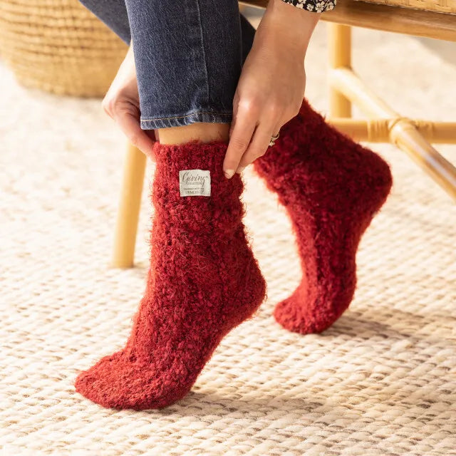 Demdaco Giving Socks - Red