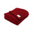 Demdaco Giving Ribbed Blanket - Red