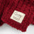Demdaco Giving Ribbed Blanket - Red