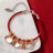 Demdaco Giving Heart Charm Bracelet - Red