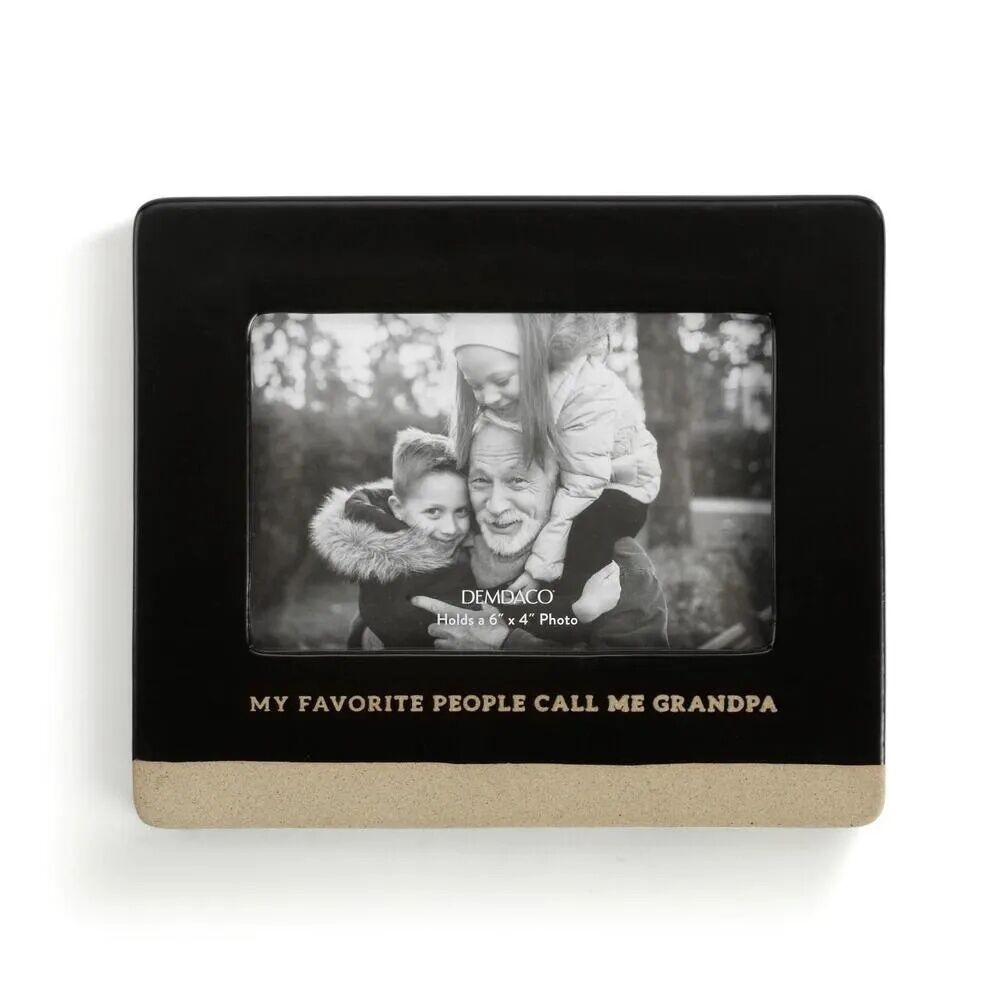 Demdaco Giving Grandpa Photo Frame - 4x6in