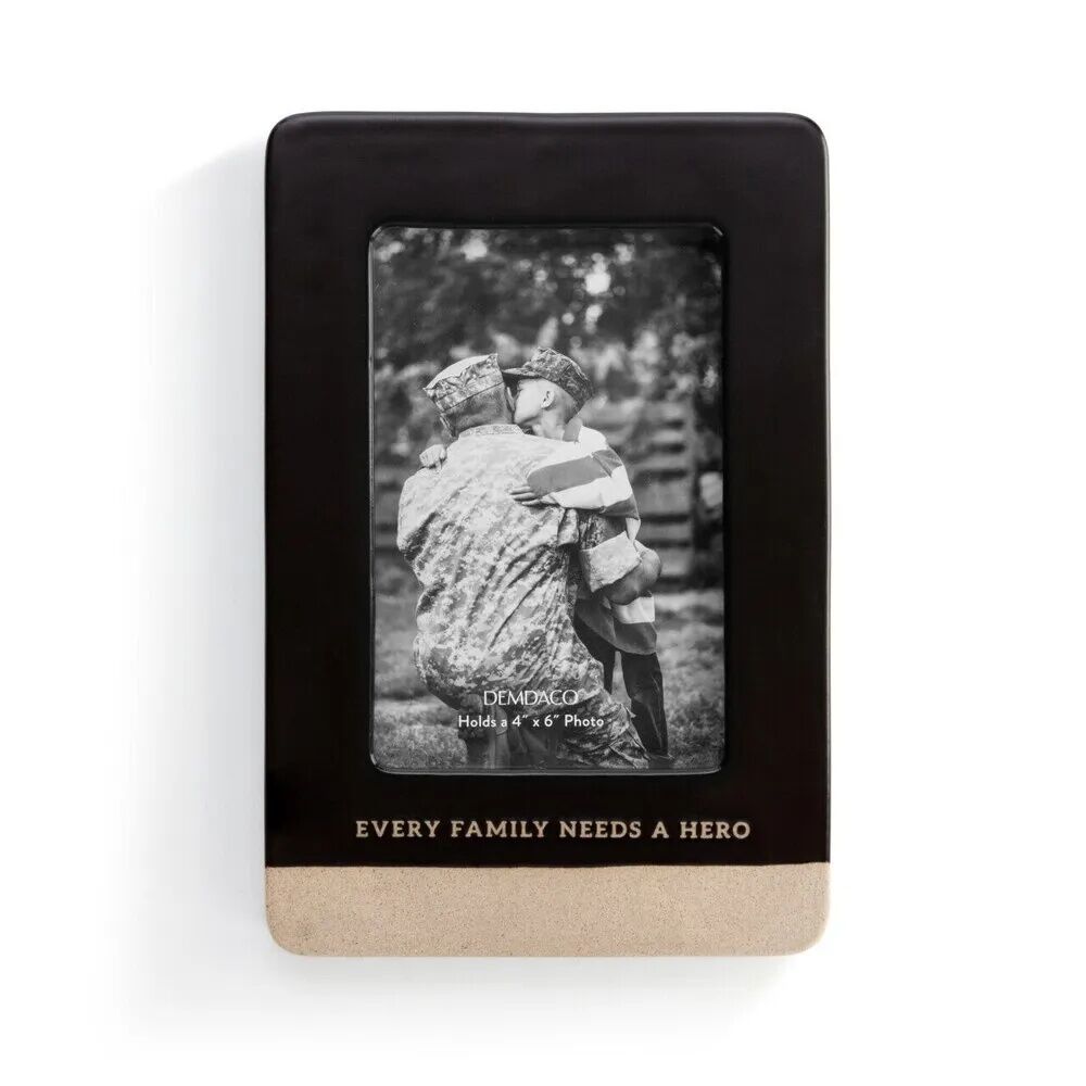 Demdaco Giving Hero Photo Frame - 4x6in