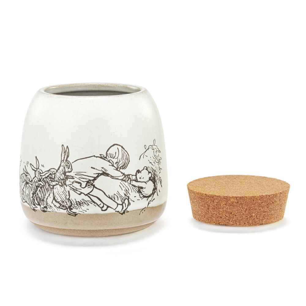 Winnie The Pooh Gifting - Helping Hands Small Cork Lid Canister