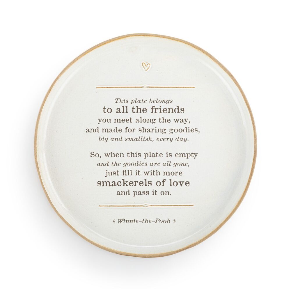 Winnie The Pooh Gifting - Friendship Giving Plate