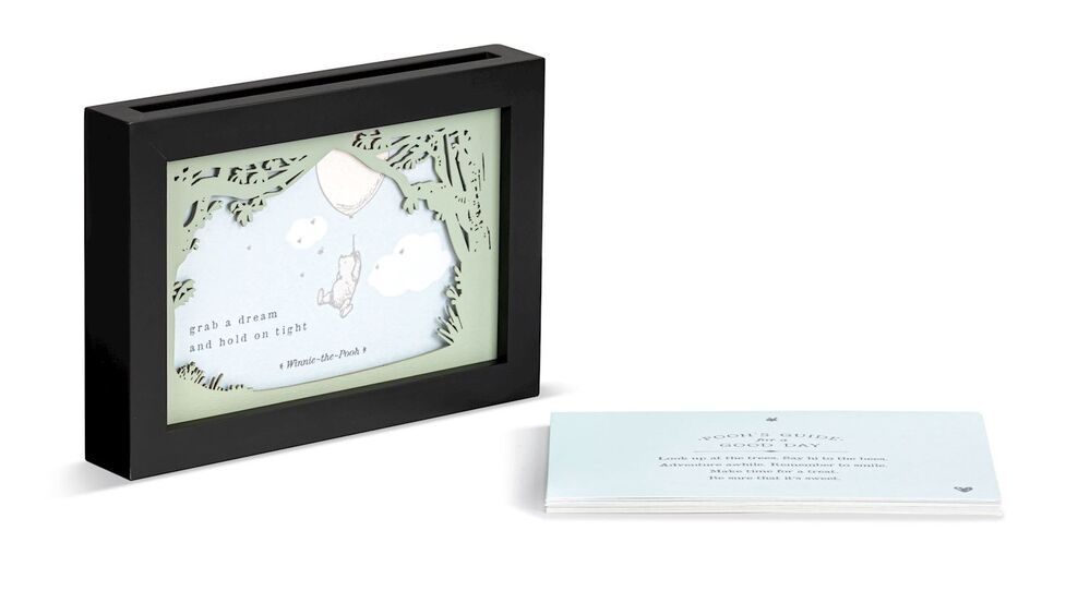 Winnie The Pooh Gifting - Well Being Inspiration Cards with Frame