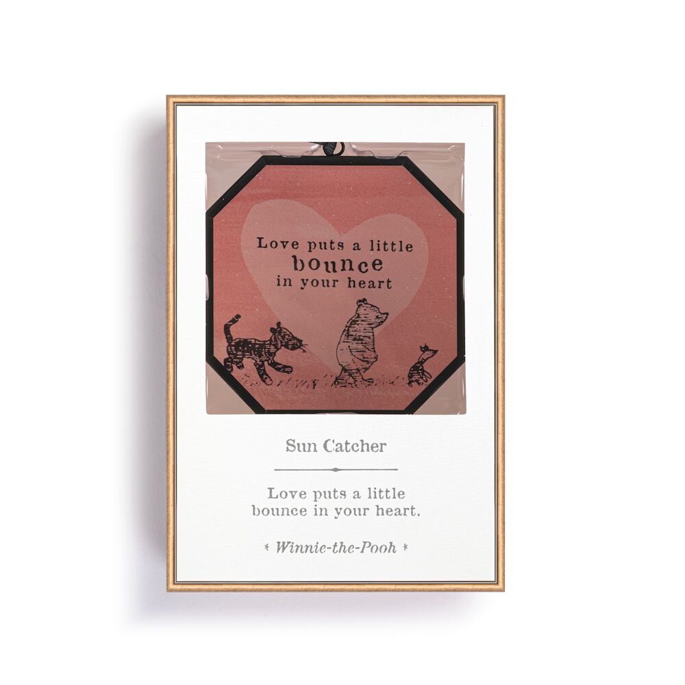 Winnie The Pooh Gifting - Suncatcher - Bounce In Your Heart