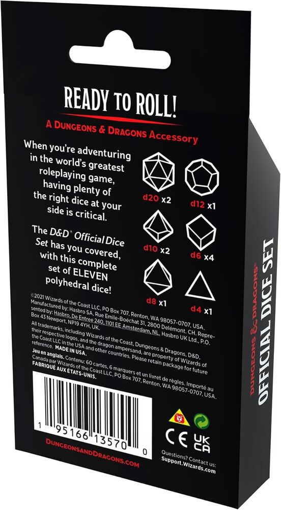 Dungeons & Dragons - Official Dice Set