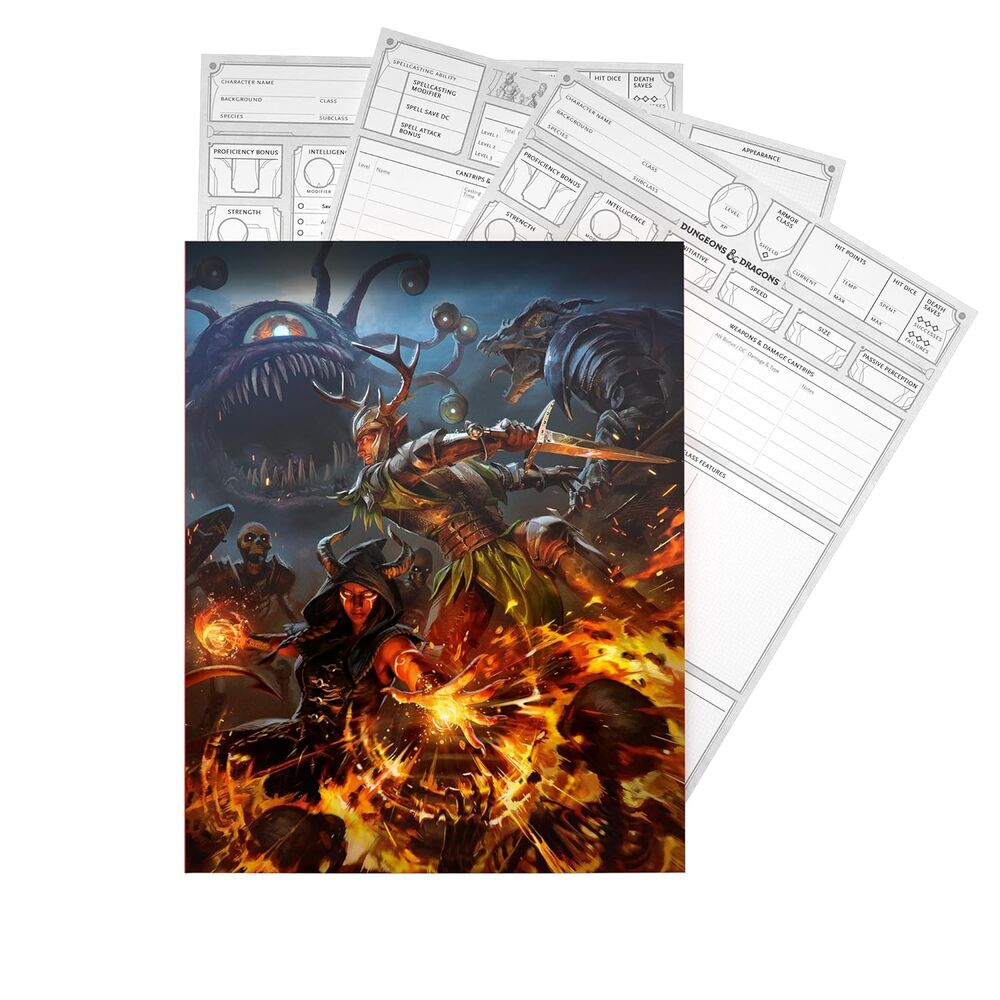 Dungeons & Dragons - Character Sheets (2024)