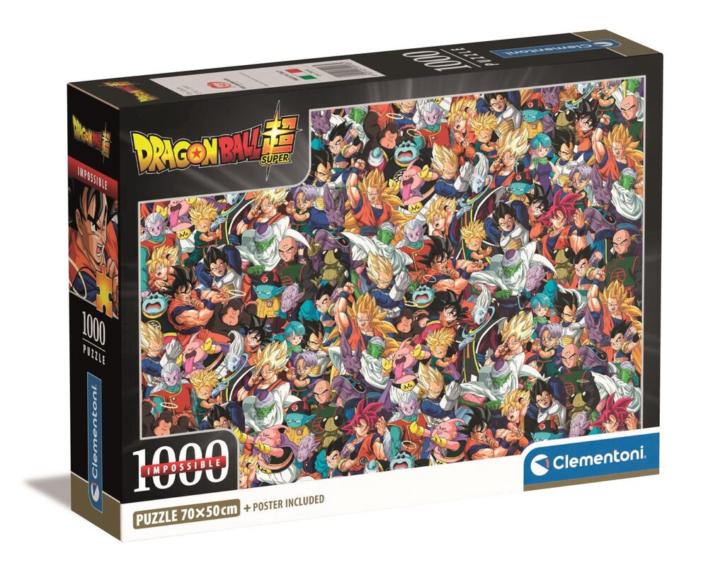 Clementoni Impossible Puzzle 1000pc - Dragon Ball
