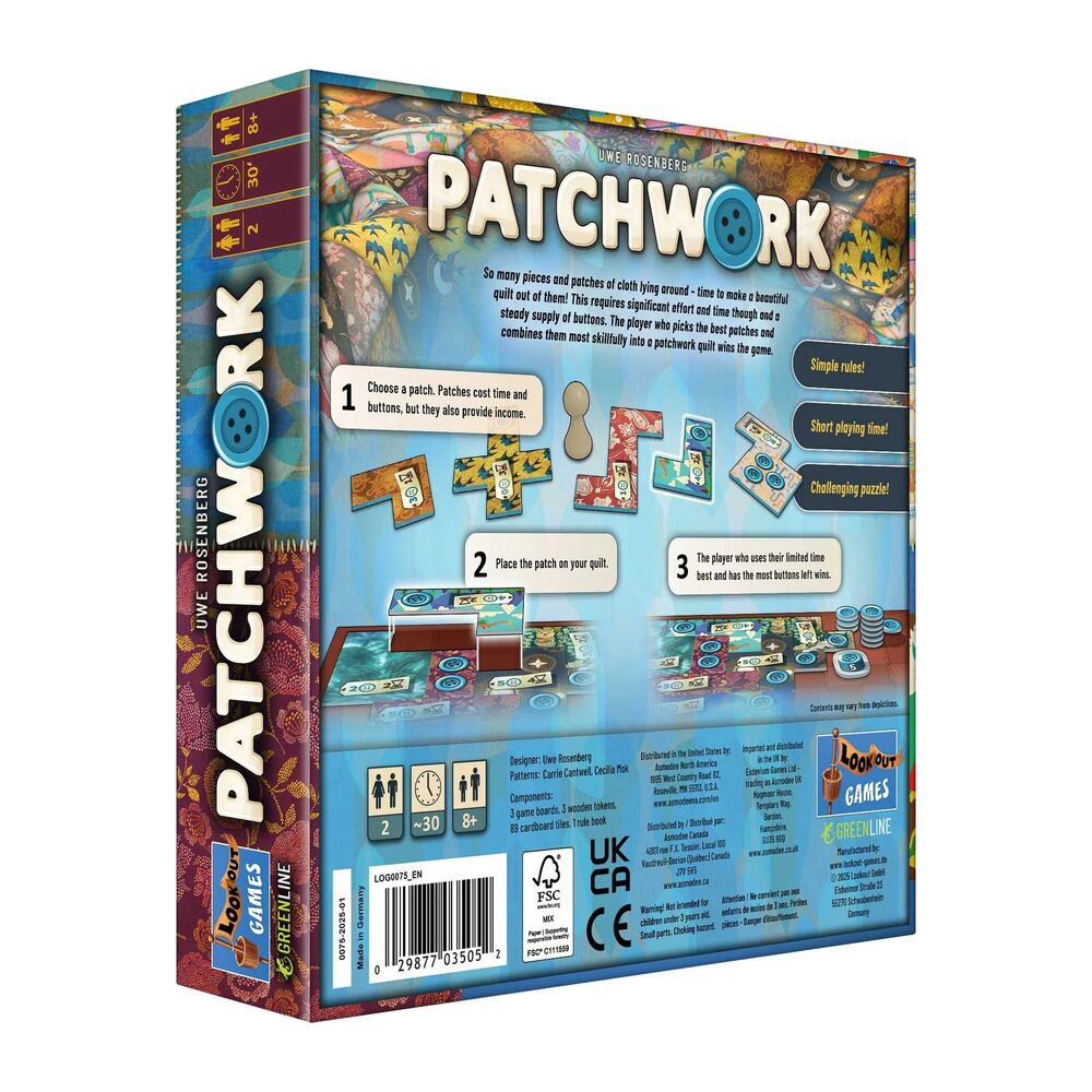 Patchwork Game (Revised Edition)