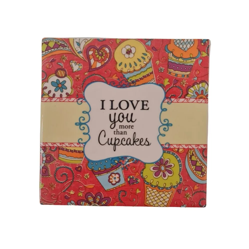 About Face Designs - I Love You Decorative Tile