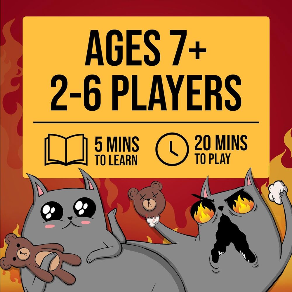 Exploding Kittens Game (Super Fan Edition)