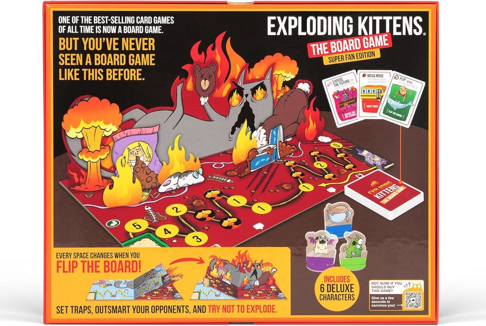 Exploding Kittens Game (Super Fan Edition)