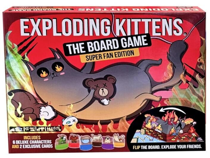 Exploding Kittens Game (Super Fan Edition)