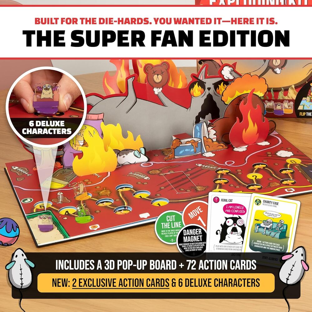 Exploding Kittens Game (Super Fan Edition)