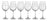 Bohemia Crystal Elements Goblet 450ml Set of 6