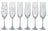Bohemia Crystal Elements Flute 190ml Set of 6