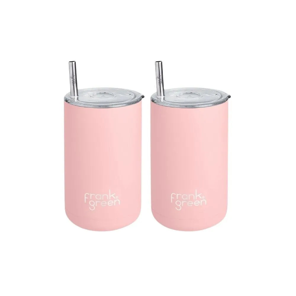 Frank Green 3-in-1 Insulated Drink Holder Duo Pack - 425ml Blushed