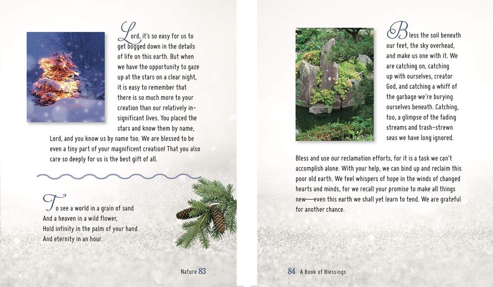 Prayer Book - A Book Of Blessings (Blue)