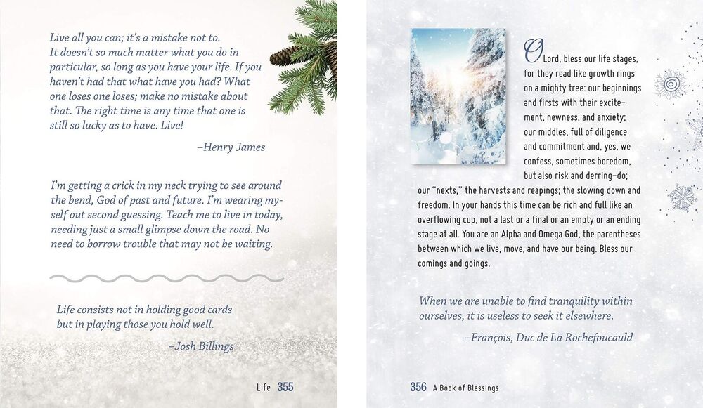 Prayer Book - A Book Of Blessings (Blue)