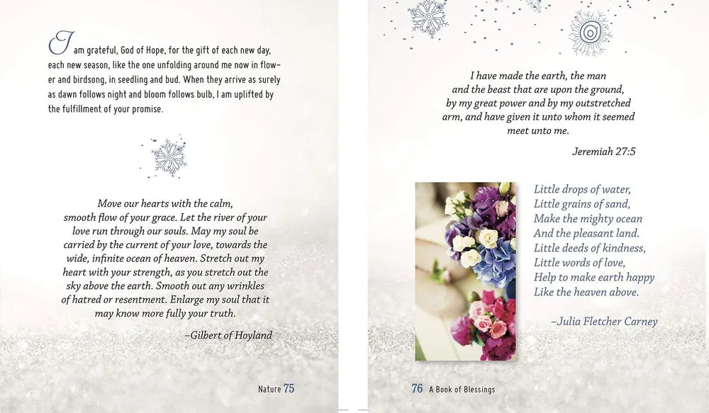 Prayer Book - A Book Of Blessings (Blue)