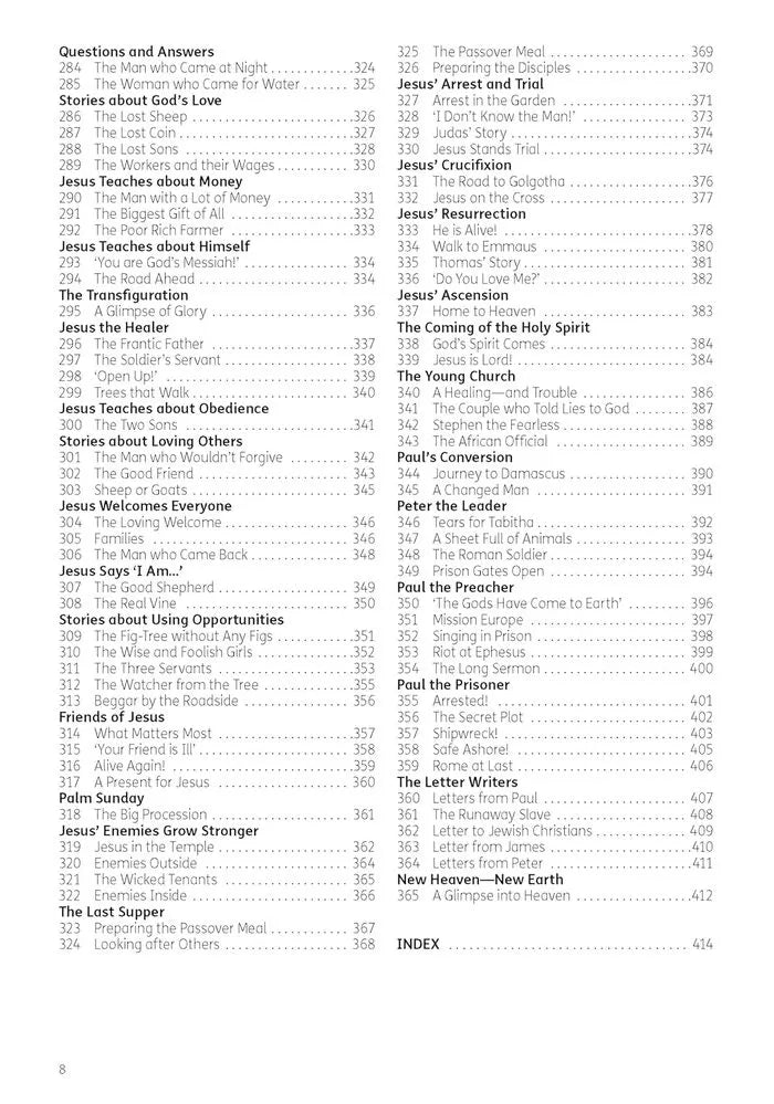 The Children's Bible In 365 Stories Book (Hardcover)