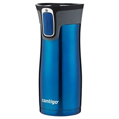 Contigo Travel Mug West Loop Autoseal - 470ml Monaco Blue